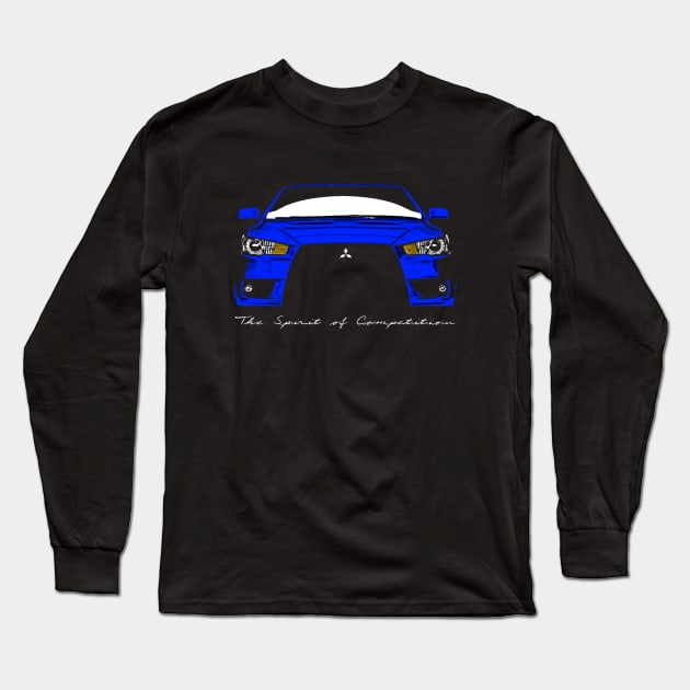 Evolution X (Blue) Long Sleeve T-Shirt by BoxcutDC